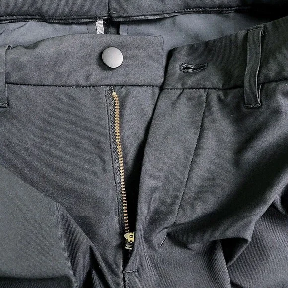 Lululemon Commission Slim Fit Warpstreme Dark Gray Pant Size 31 - Picture 12 of 16